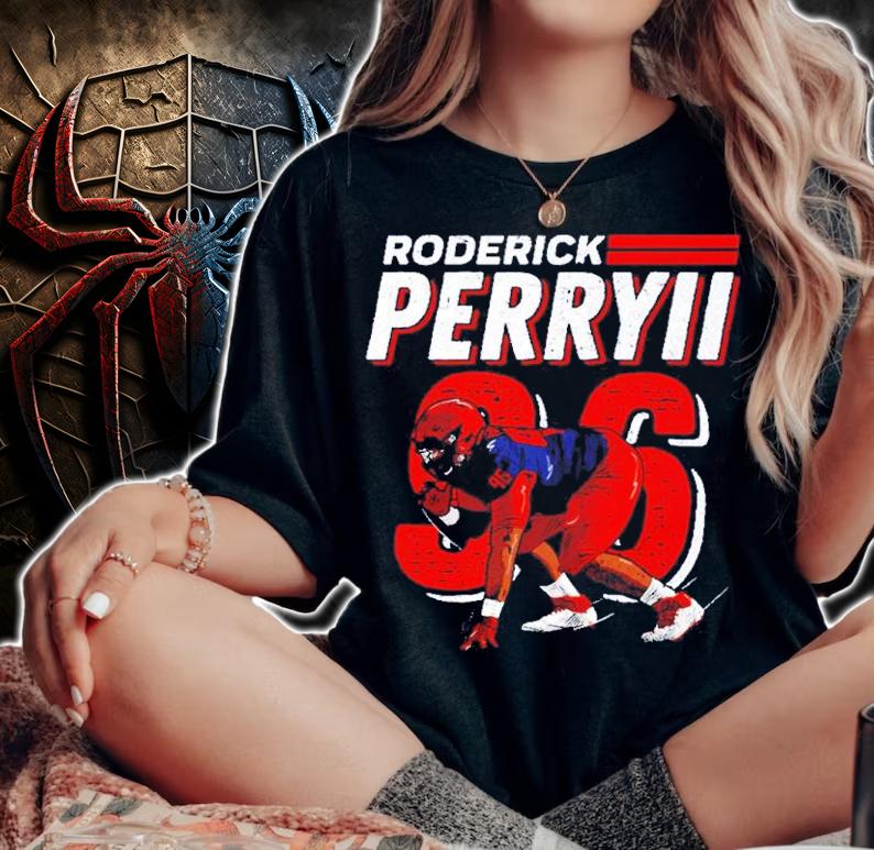 Roderick Perry II College Dash shirt t-shirt woman shirt