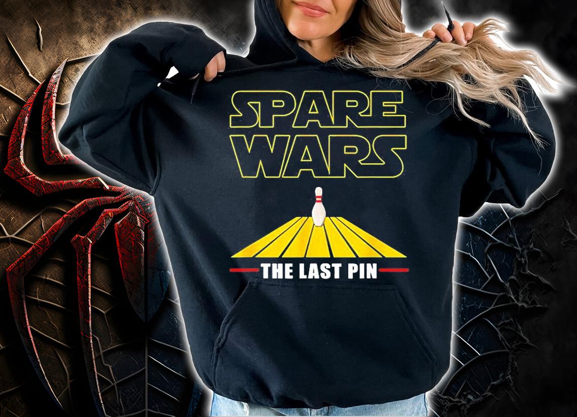 Spare Wars The Last Pin Bowling Parody T-Shirt t-shirt hoodie