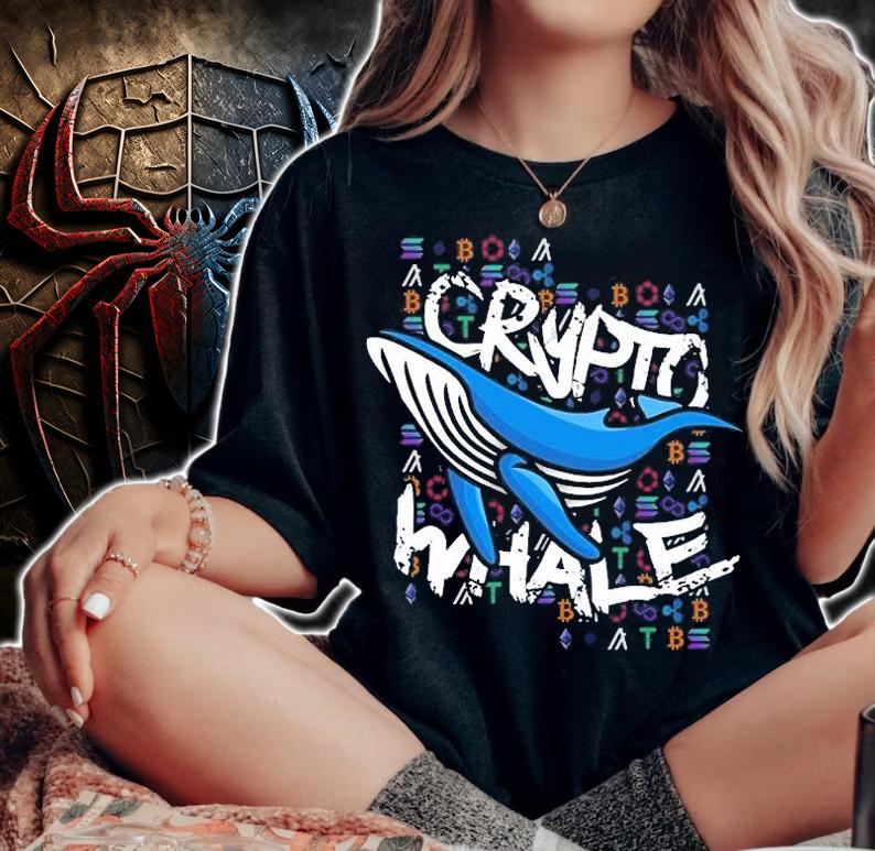 Crypto Whale In Crypto We Trust T-Shirt t-shirt