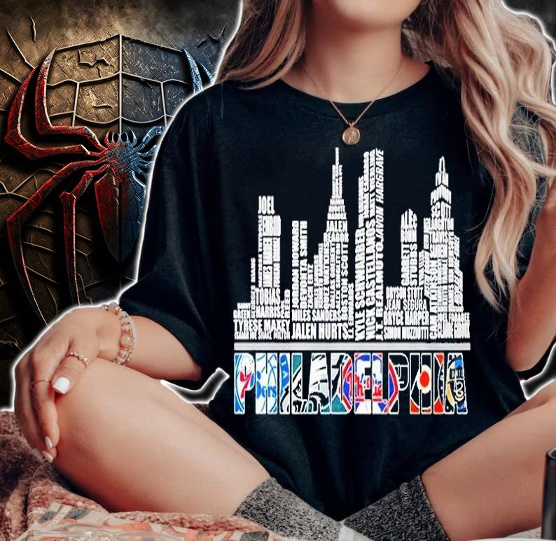 Philadelphia Sports City T-Shirt t-shirt woman shirt