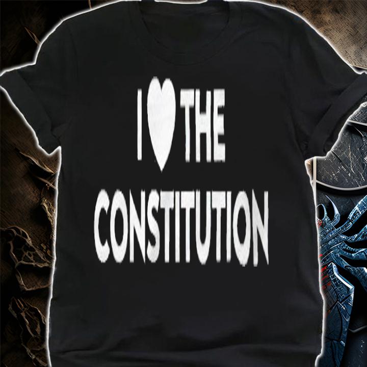 I love the constitution T-shirt t-shirt shirt