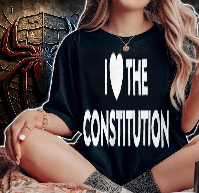 I love the constitution T-shirt t-shirt woman shirt