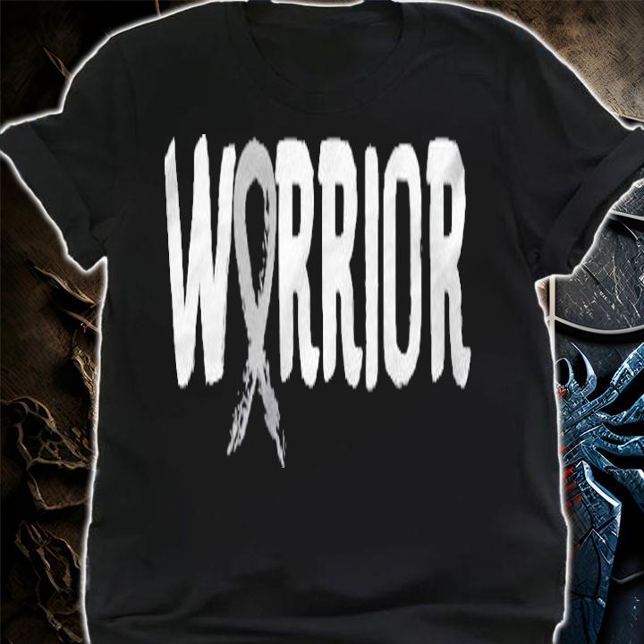 Warrior Brain Cancer Shirt Gift For Brain Cancer Warrior Shirt t-shirt