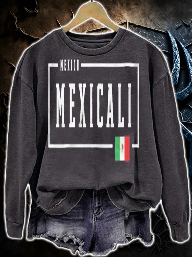 Womens Mexicali City State Mexico Mexican Country Flag T-shirt t-shirt sweatshirt