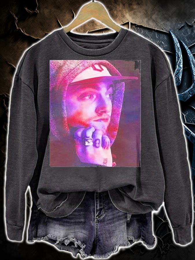 Mac Miller Portrait T-Shirt t-shirt sweatshirt