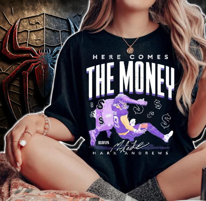 Mark Andrews The Money Baltimore Football Shirt t-shirt woman shirt