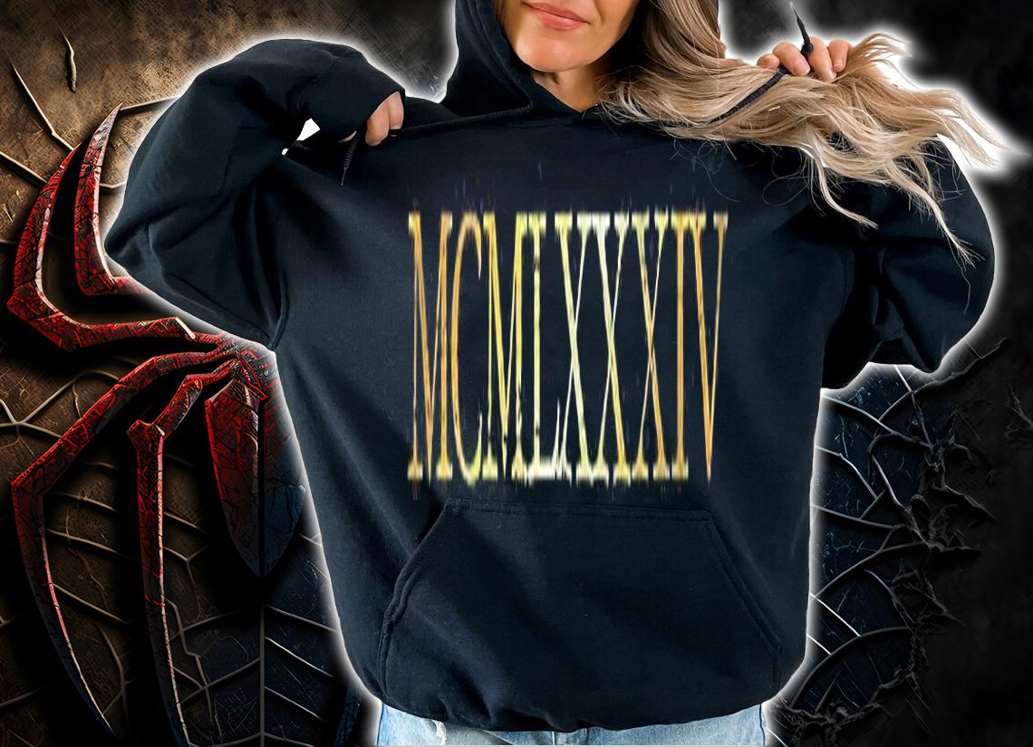 Mcmlxxxiv 1984 (Vintage Yellow) 37Th Birthday Gift Shirt t-shirt hoodie