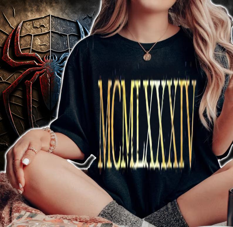 Mcmlxxxiv 1984 (Vintage Yellow) 37Th Birthday Gift Shirt t-shirt woman shirt