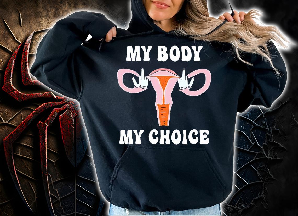 My Body My Choice Pro Choice Feminist Abortion My Uterus My Choice T-Shirt t-shirt