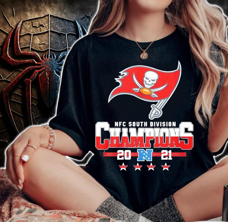 NFC South Division Champions Tampa Bay Buccaneers 2021 Shirt t-shirt