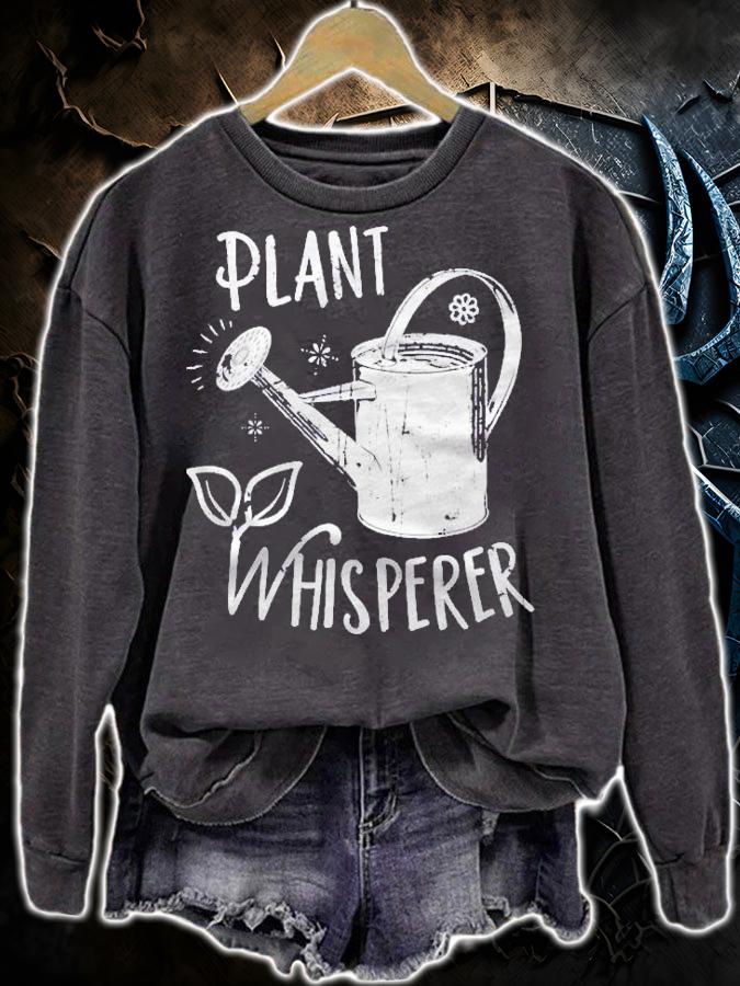 Plant Whisperer Gardening Watering Can Shirt t-shirt sweatshirt