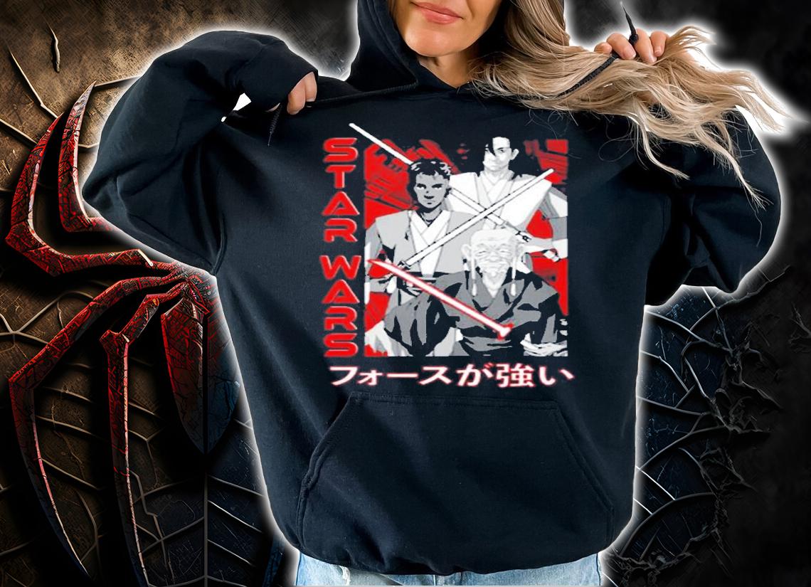 Star Wars Visions Anime Kanji Poster T-Shirt t-shirt hoodie
