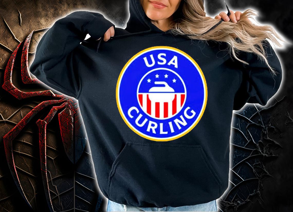 Usa Curling Usa Curling T-Shirt t-shirt