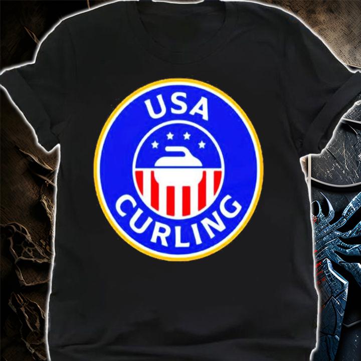 Usa Curling Usa Curling T-Shirt t-shirt