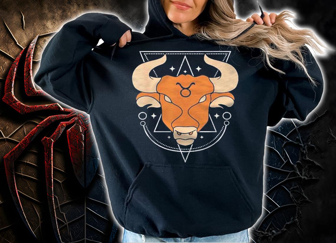 Zodiac Sign Taurus Constellation Buffalo Shirt t-shirt hoodie
