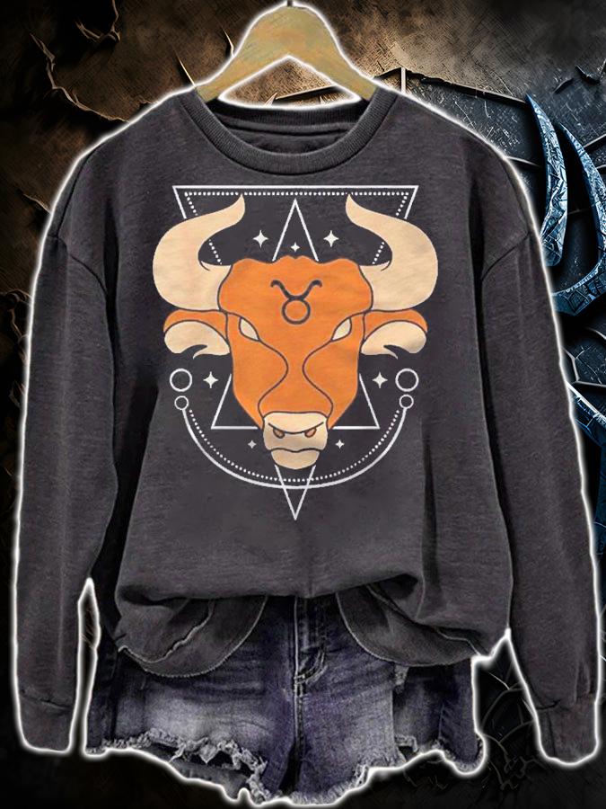 Zodiac Sign Taurus Constellation Buffalo Shirt t-shirt sweatshirt