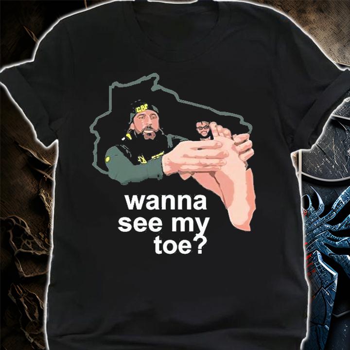 Packers wanna see my toe Billy Turner shirt t-shirt shirt