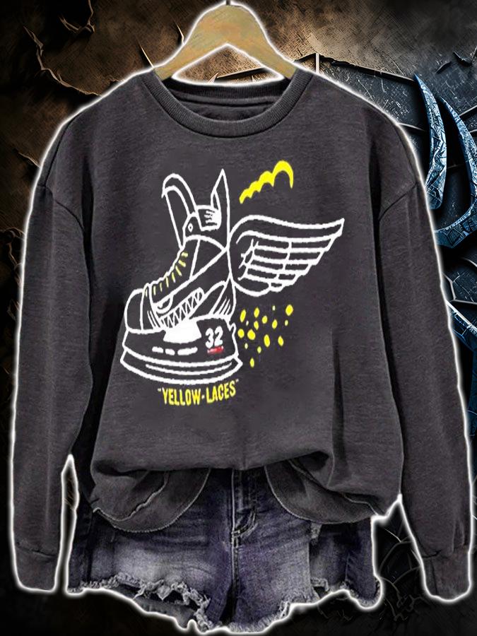 Shoes Yellow Laces 32 Thoughts 2022 T-Shirt t-shirt sweatshirt
