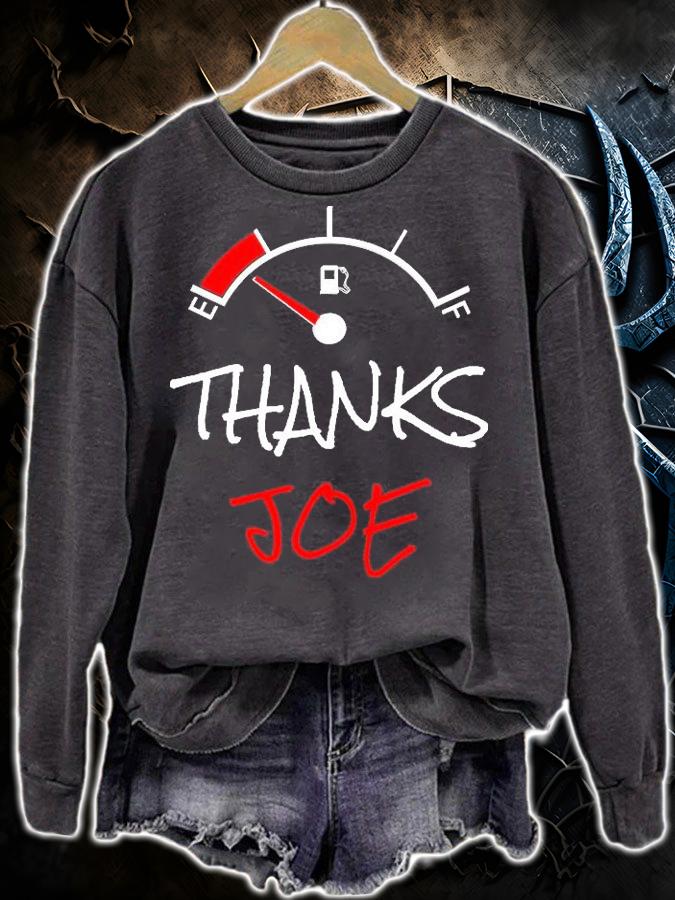 Thanks Joe Gas Tank On E Anti Biden Funny T-Shirt t-shirt sweatshirt