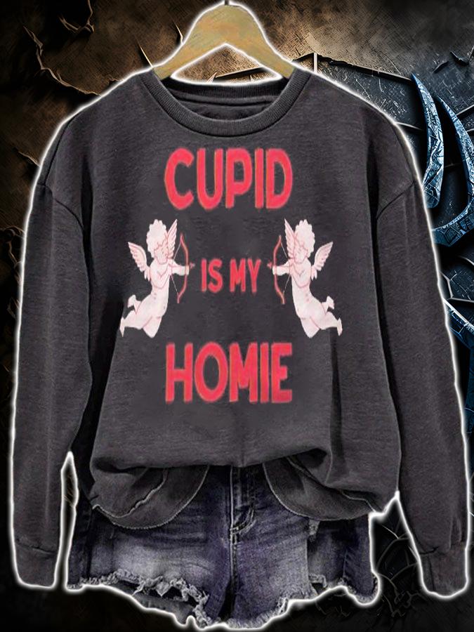 Cupid is my Homie Valentine 2022 T-shirt t-shirt sweatshirt