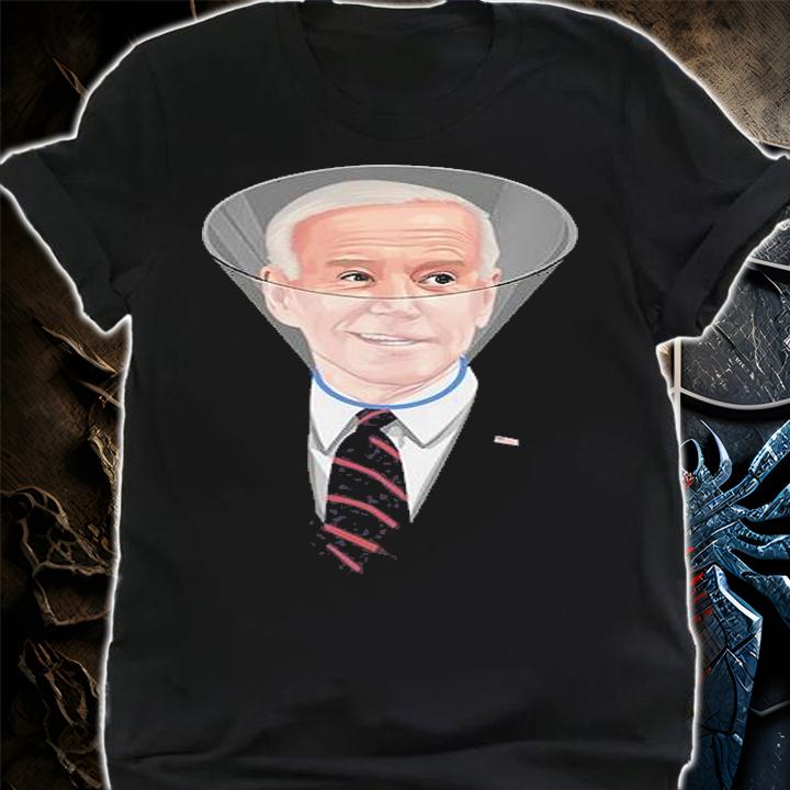 Joe Biden In A Dog Cone Collar T-Shirt t-shirt shirt
