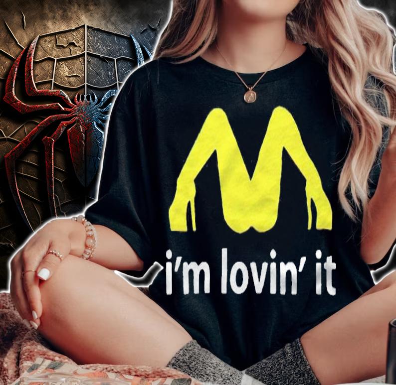 Mariah Carey McDonalds I'm lovin' it T-shirt t-shirt woman shirt