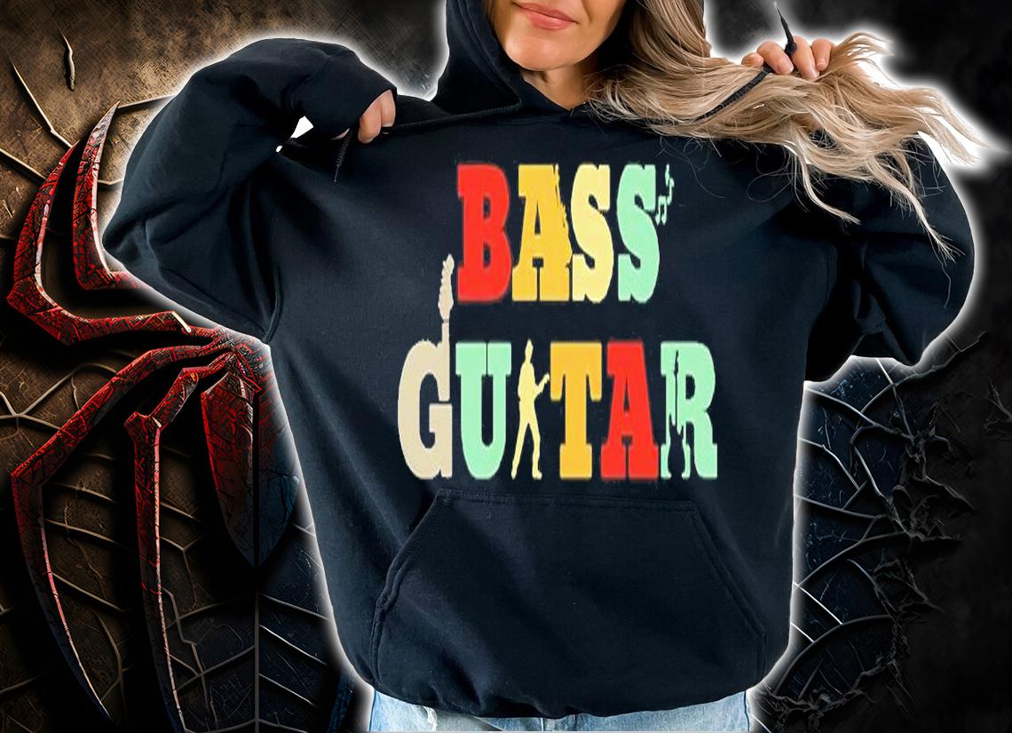Retro Bass Guitar Player Vintage T-Shirt t-shirt hoodie