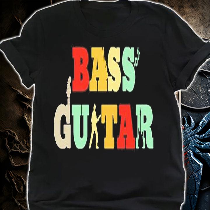 Retro Bass Guitar Player Vintage T-Shirt t-shirt shirt