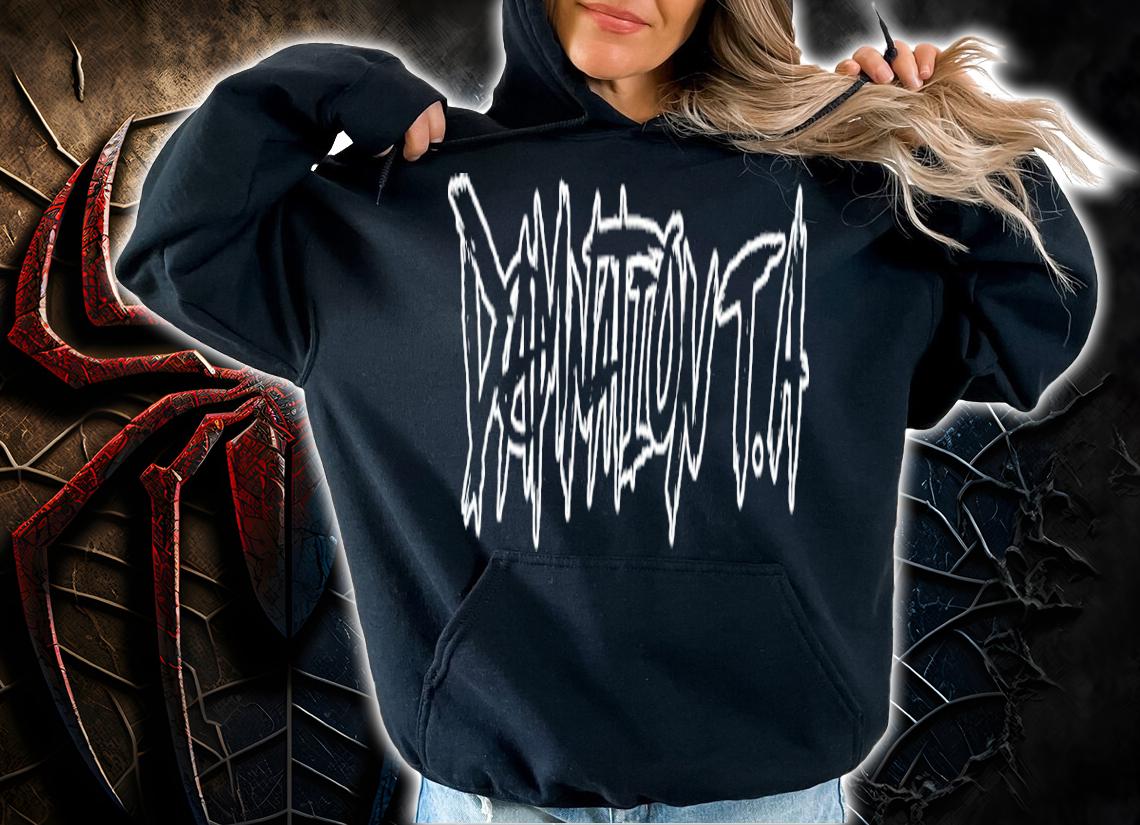 DDT Pro-Wrestling Damntion T.A Unit Logo Shirt hoodie