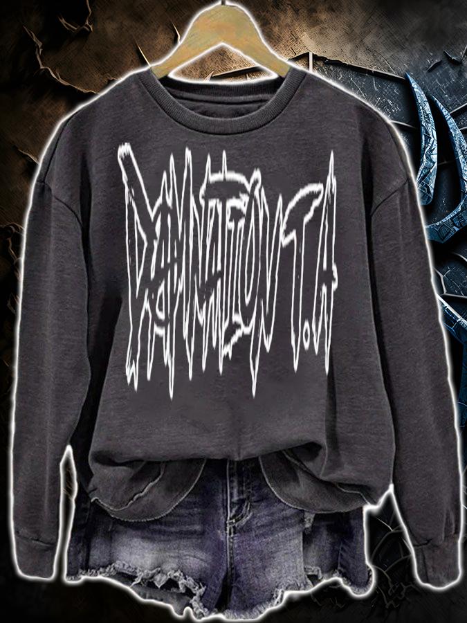 DDT Pro-Wrestling Damntion T.A Unit Logo Shirt sweatshirt