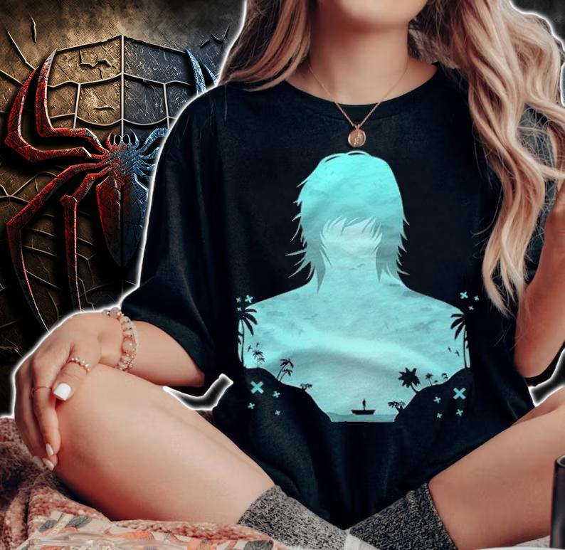 Death Note Mikami Teru character's shadow T-shirt woman shirt