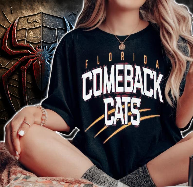Florida Comeback Cats T-Shirt woman shirt