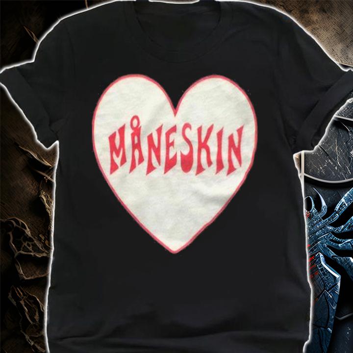 Maneskin heart T-shirt shirt