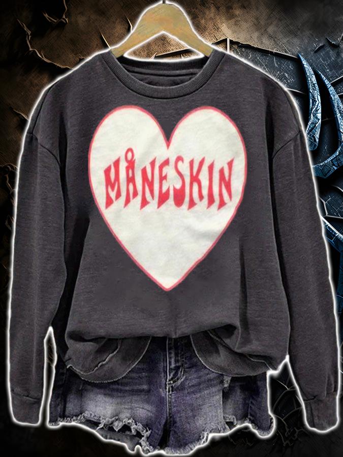 Maneskin heart T-shirt sweatshirt