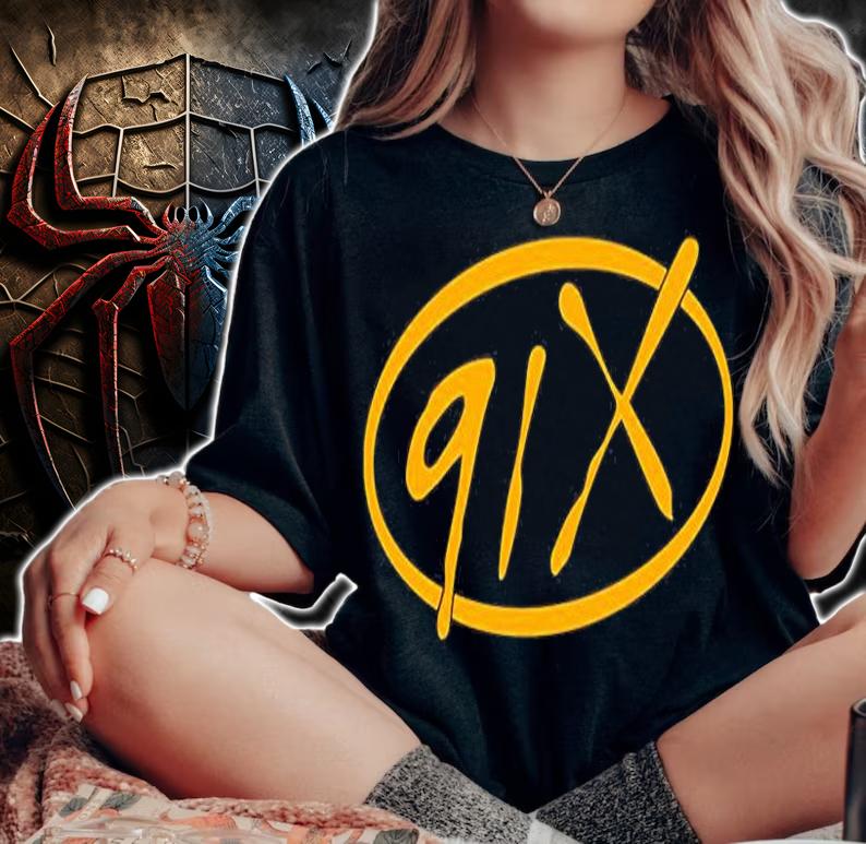 Men's 91X Logo T-Shirt woman shirt