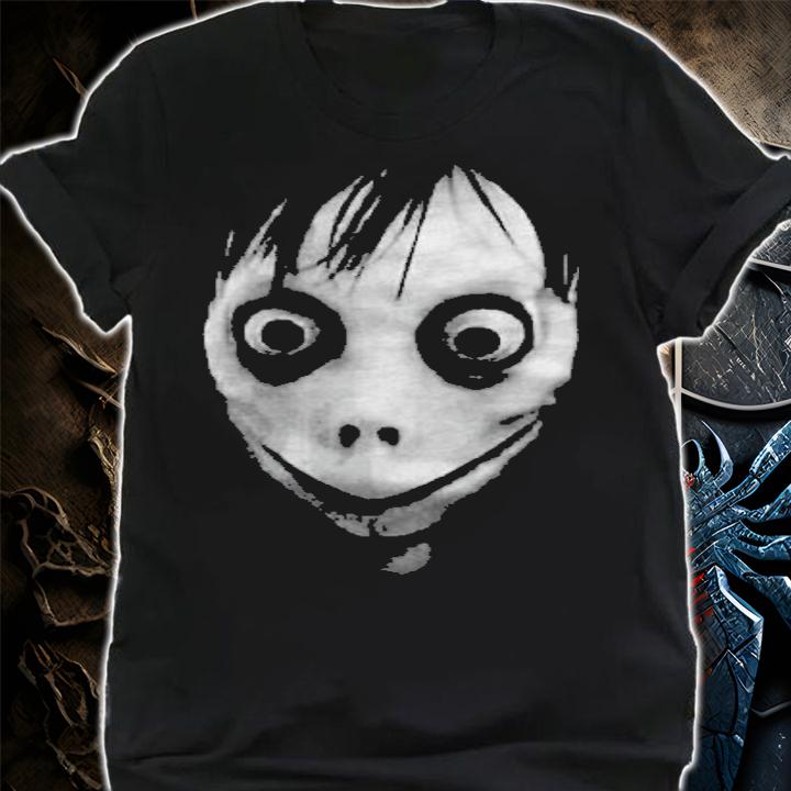 Momo Challenge Creepy Face Viral 2019 t-shirt