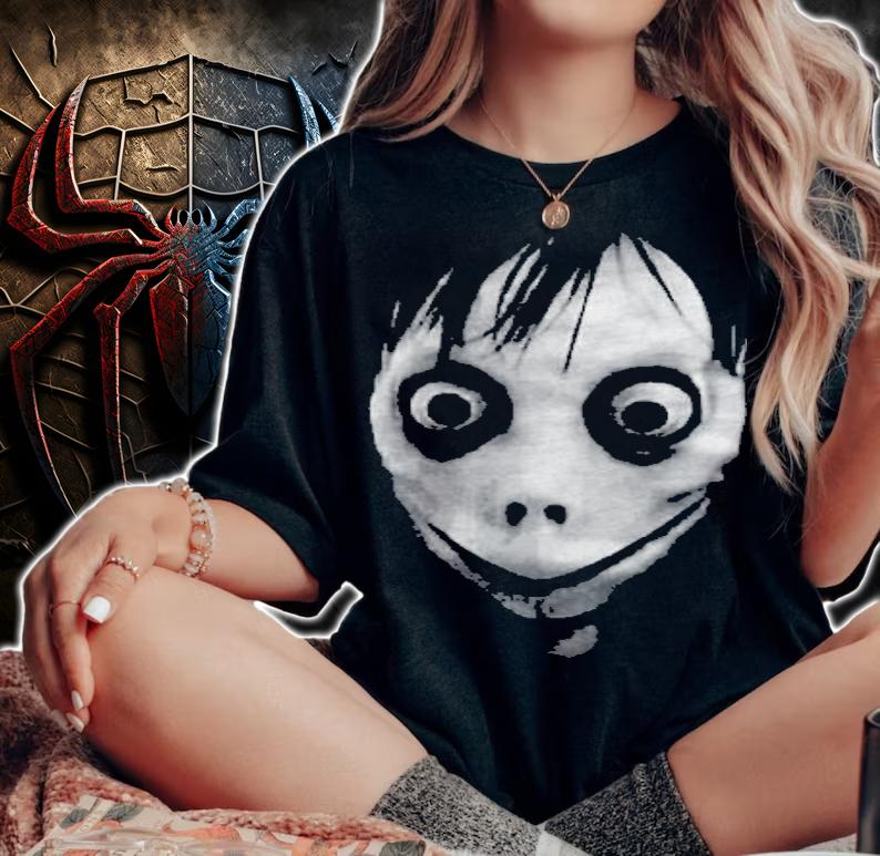 Momo Challenge Creepy Face Viral 2019 t-shirt