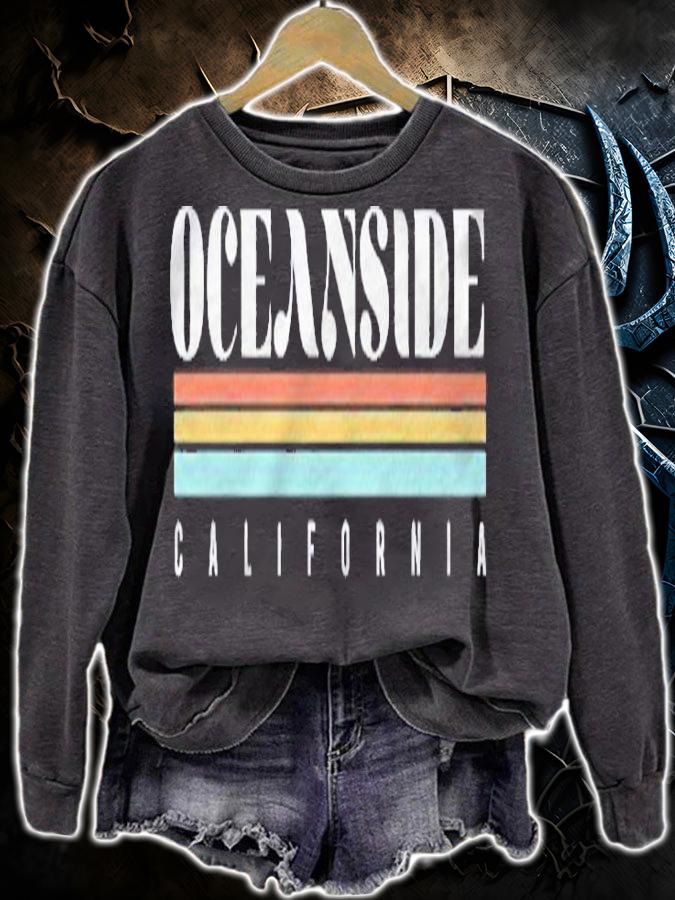Oceanside State Of California Gift Shirt sweatshirt