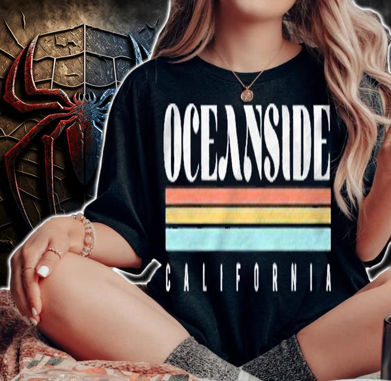 Oceanside State Of California Gift Shirt woman shirt