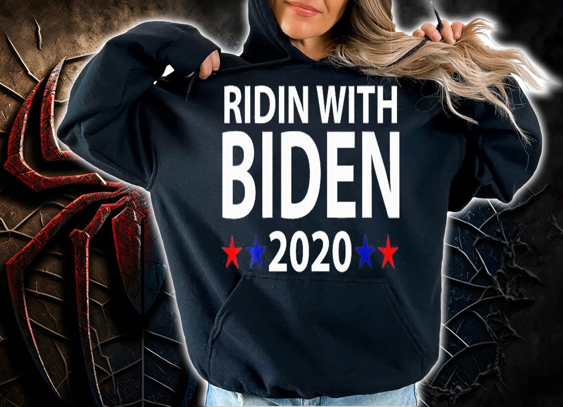 Ridin With Biden Shirt 2020 Vote Joe Biden T-Shirt