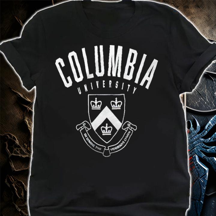 Columbia University logo T-shirt shirt