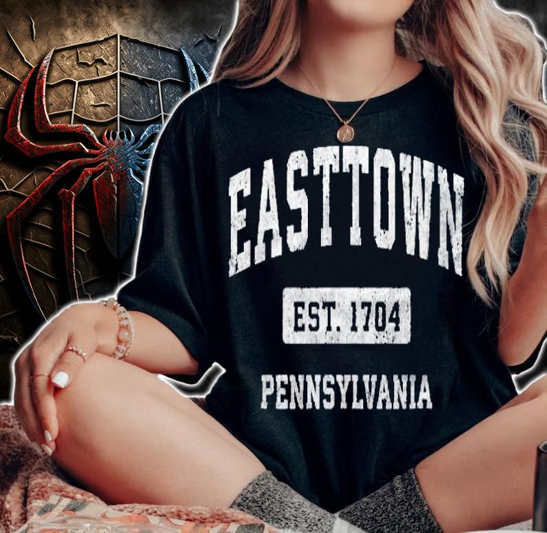 Easttown Pennsylvania Pa Vintage Sports Established Design shirt woman shirt