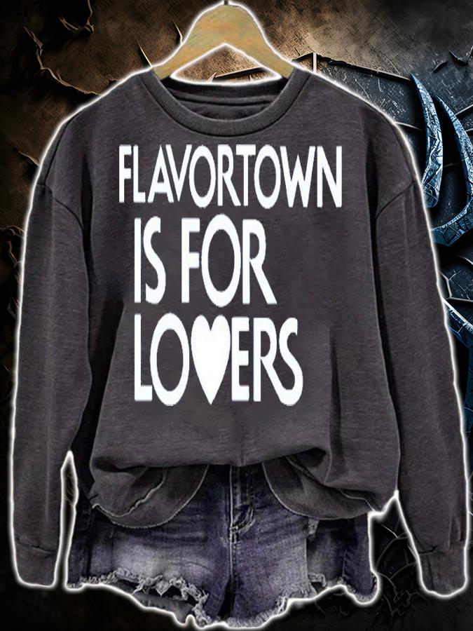 Flavortown Is For Lovers T-Shirt sweatshirt