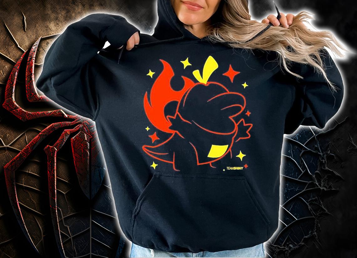 Land Fire Croc Fuecoco Team Shiny T-Shirt hoodie