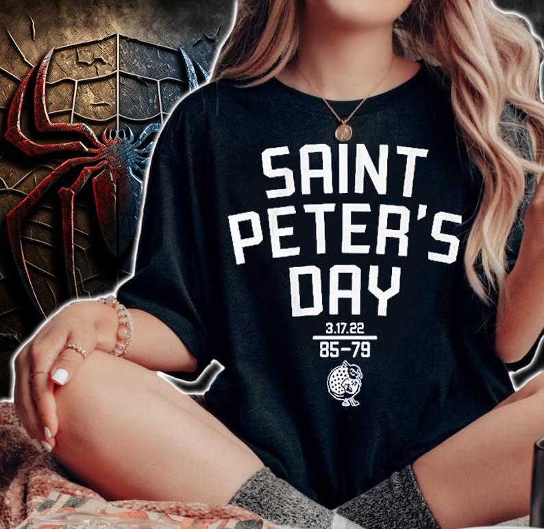 Saint Peter's Day Saint Peter's Basketball T-Shirt woman shirt