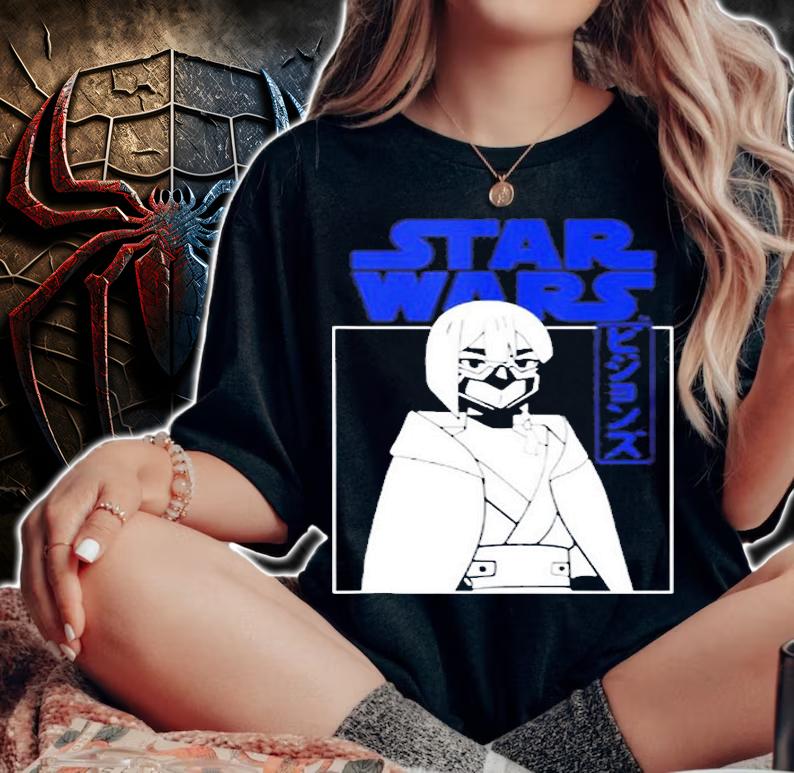 Star Wars Visions The Village Bride T-Shirt woman shirt