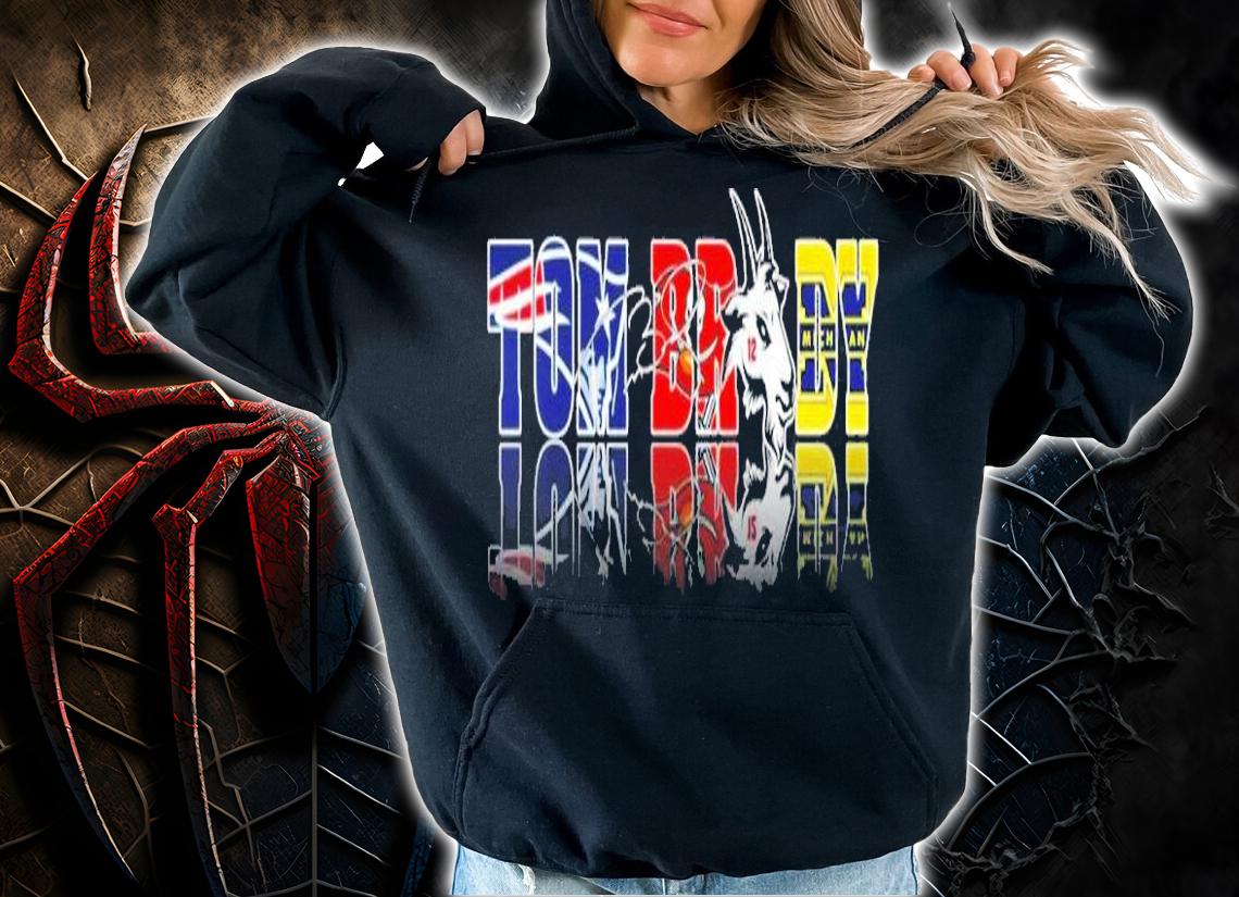 TOM BRADY Dallas Cowboys Tampa Bay Buccaneers And Michigan Wolverines Shirt hoodie