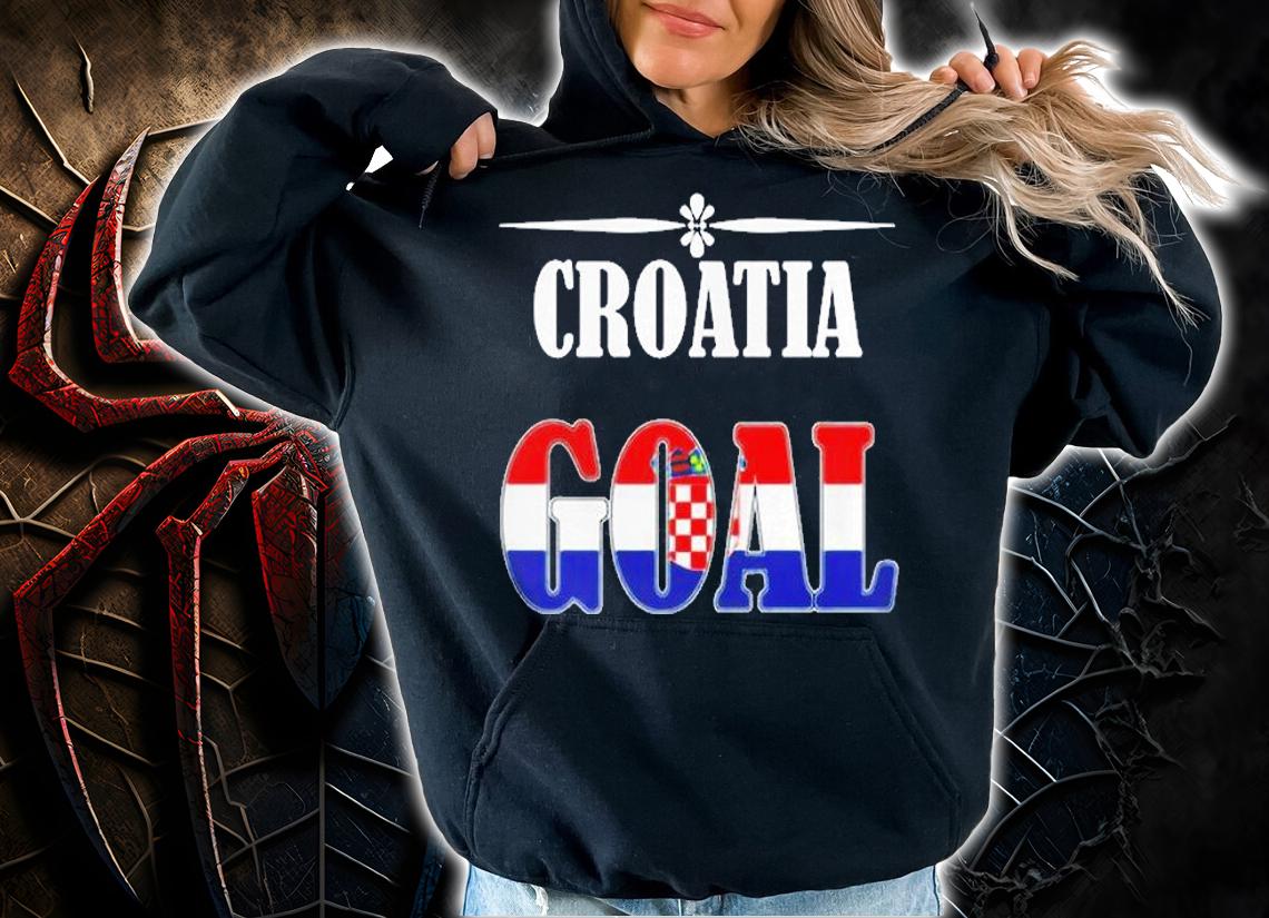 Croatia Soccer Design Croatian Flag World Soccer Shirt hoodie