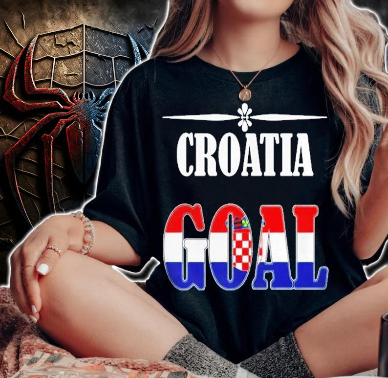 Croatia Soccer Design Croatian Flag World Soccer Shirt woman shirt