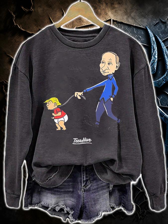 Funny Anti Trump Funny Putin T-Shirt sweatshirt